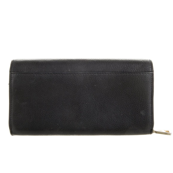 Tory Burch Black Leather Continental Wallet - Picture 3 of 3